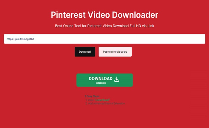 download pinterest reel