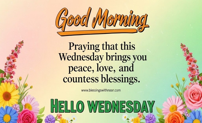 wednesday blessings and prayers