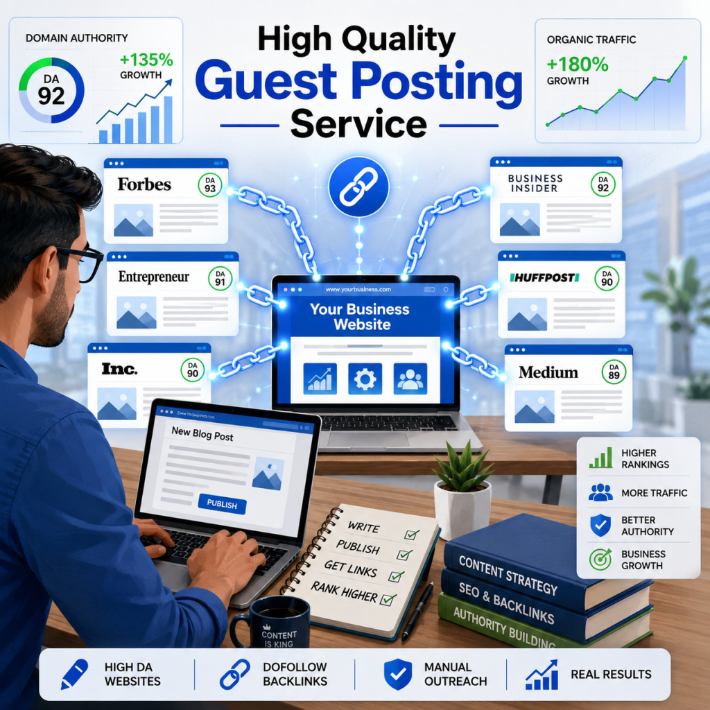 High Quality Guest Posting Service: The Smart Way to Build Backlinks
