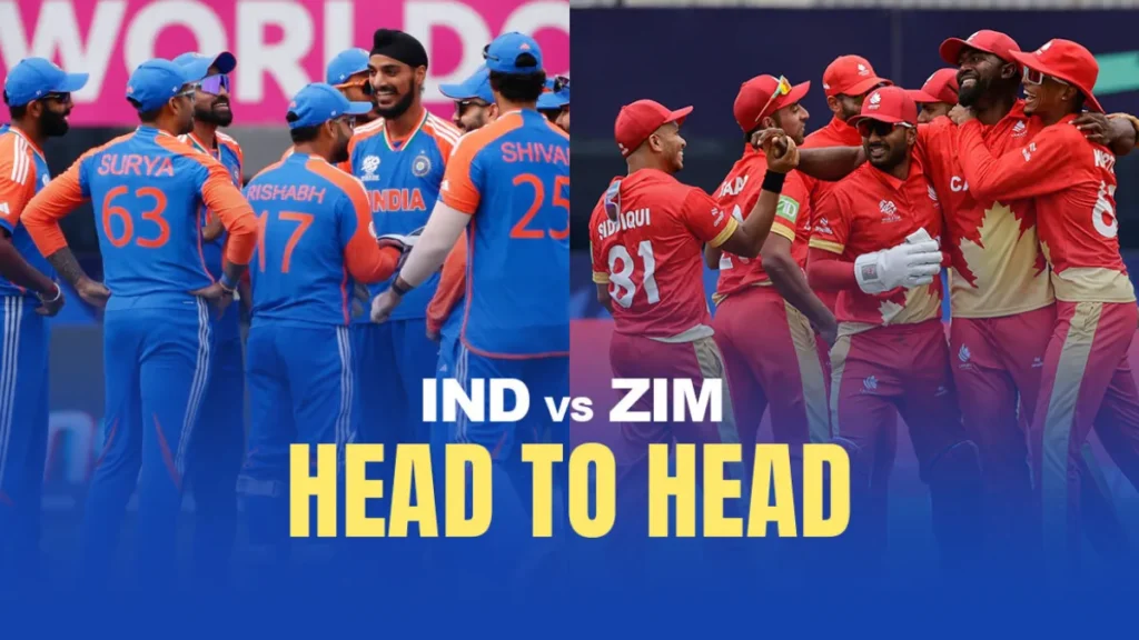 Zimbabwe National Cricket Team vs India National Cricket Team Timeline