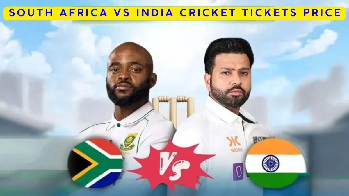 South Africa vs India Cricket Tickets Price