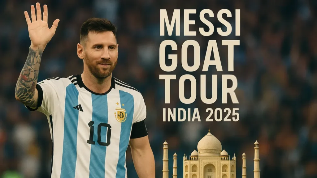 Messi Goat Tour Schedule