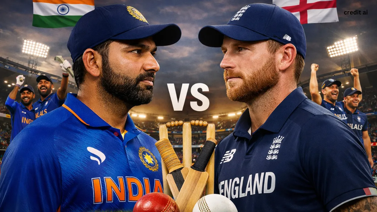 National Rivaliry India National Cricket Team vs England Cricket Team Match Scorecard ...