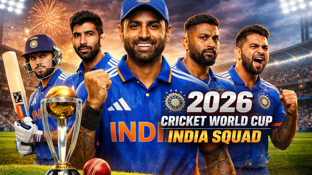 2026 Cricket World Cup India Squad